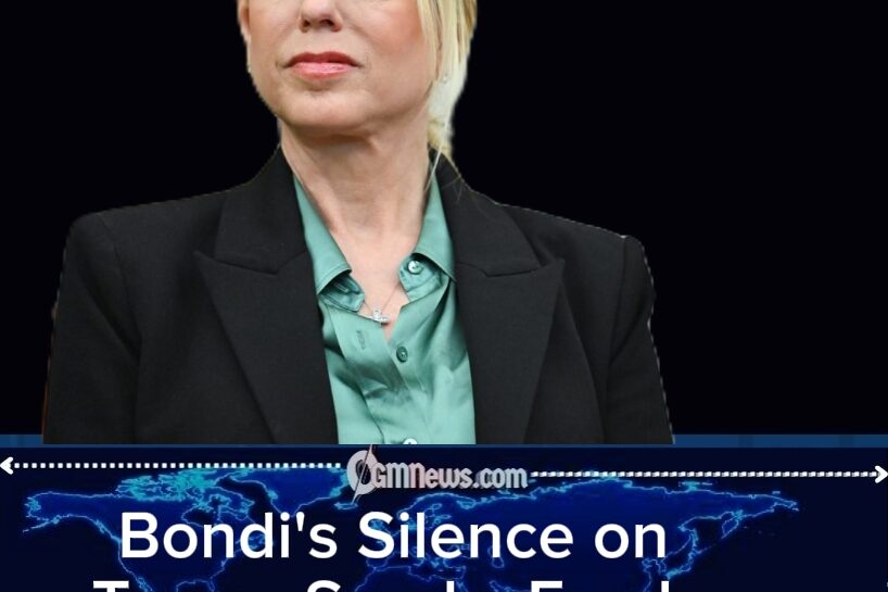 Bondi Silence Fuels Cover-Up Claims as Millions of Epstein Files Remain Out of Public View