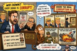 Trump Thinks It’s Corruption — Judges Think It’s a Witch Hunt, and JD Vance Is Furious