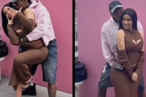 Cozy Chaos: Cardi B and Stefon Diggs Turn Mother’s Day Wellness Event Into Viral Speculation Factory