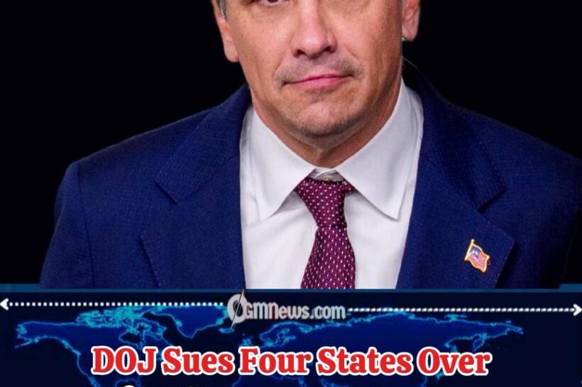 DOJ Lawsuits Ignite Constitutional Showdown as Four States Refuse ICE Undercover Plates