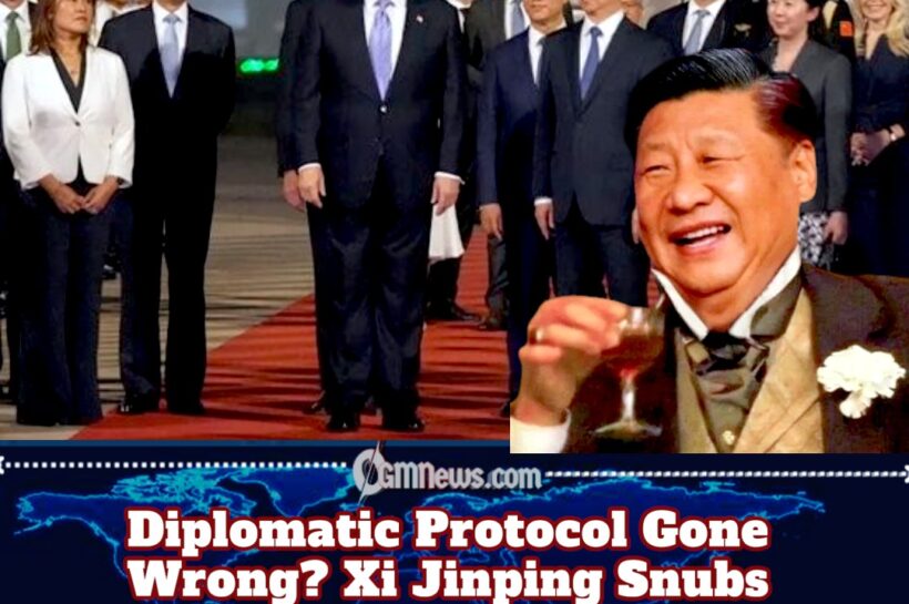Diplomatic Protocol Gone Wrong? Xi Jinping Snubs Trump at The Beijing Airport