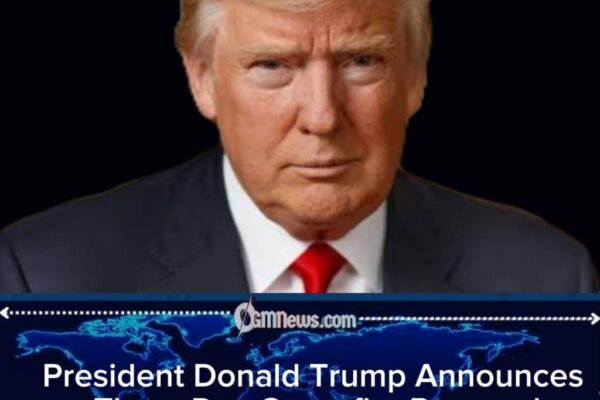 President Donald Trump Calls for Brief Pause in Russia-Ukraine Conflict