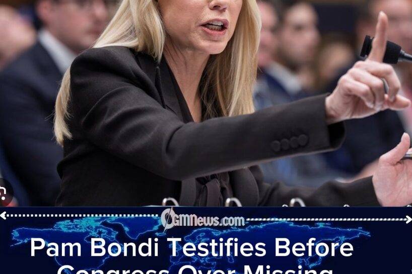 EPSTEIN FILES ERUPT AGAIN: Pam Bondi Defends Trump Transparency Push as Congress Smells Another Washington Cover-Up