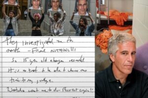 EPSTEIN NOTE SPARKS LEGAL FIRESTORM AS FEDERAL COURT RELEASE DRAWS SHOCK AND SKEPTICISM”