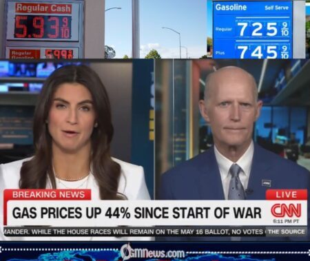 HeaGas Prices Skyrocket: Senator Rick Scott, Worth Over $300 Million, Basically Says ‘I’m Good Thoughdline: