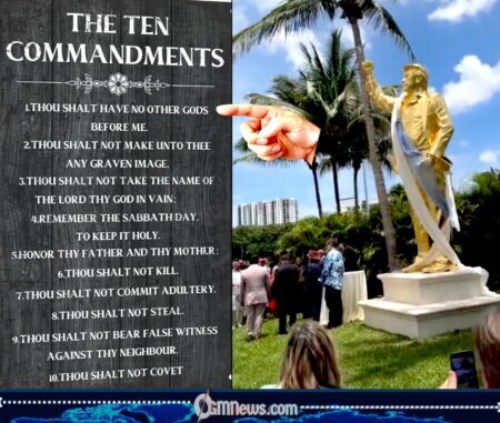 Evangelicals, Gold Statues, and the ‘Golden Idol’ Debate: Trump Ceremony at Mar-a-Lago Ignites Fierce Backlash
