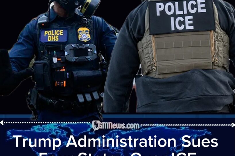 ICE Crackdown Sparks Explosive Lawsuit as Trump Administration Accuses Blue States of Sabotaging Federal Agents