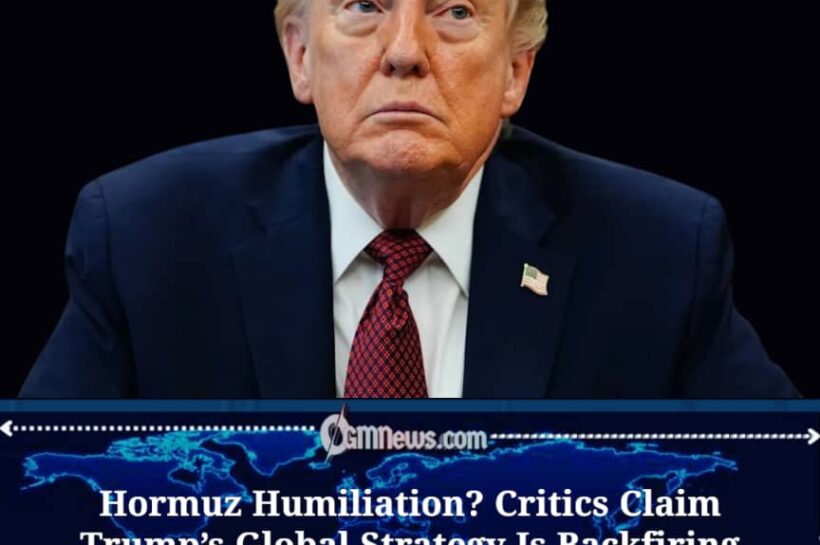 Hormuz Power Shift Sparks Claims of American Weakness Under Trump