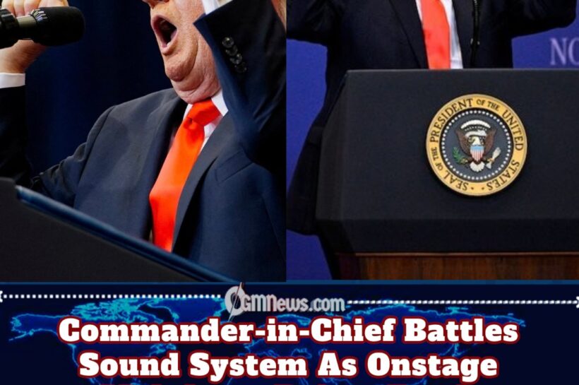 Trump’s MIC FURY Night: President’s Explosive Microphone Clash Overshadows Florida Speech to Seniors