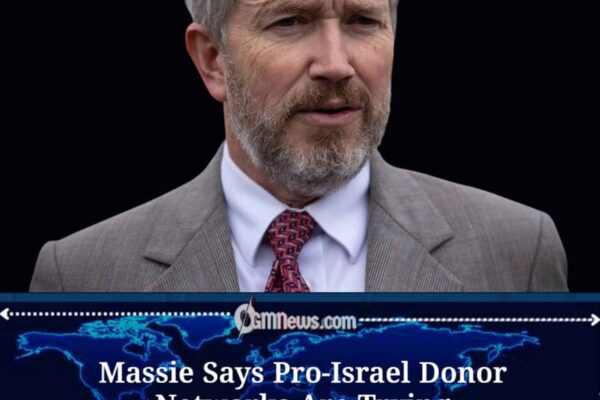 Thomas Massie Warns His Political Career Could Be Targeted by Major Donor Groups