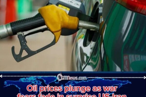 MARKET EARTHQUAKE: Oil Prices Collapse as Trump’s US-Iran Peace Deal Sends Shockwaves Through Global Energy System