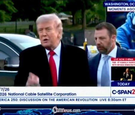 Hot Mic Outburst — Trump’s Temper Explodes — Appeared To Have Called Rachel Scott A “B-Word”