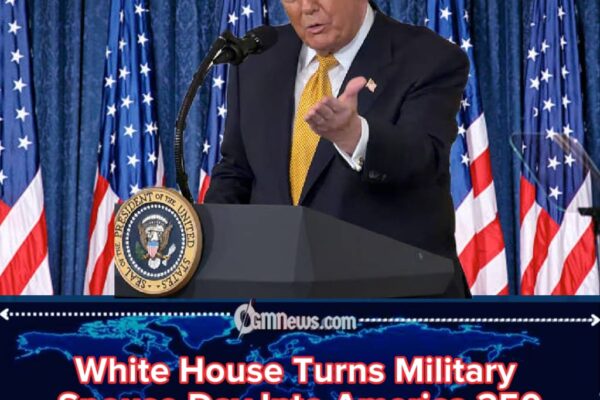 Trump Ties Patriotism to Military Families as Critics Question Timing