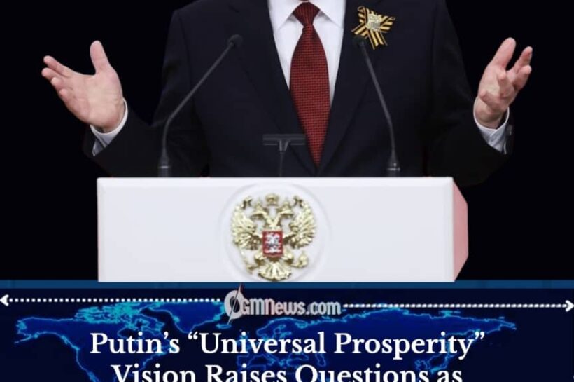Putin Says Russia and China Are Working Together for Global Peace and Prosperity