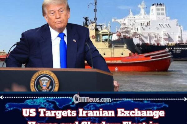 Shadow Fleet Showdown: Trump’s New Sanctions Blitz Raises the Stakes as Iran’s Financial Lifelines Come Under Fire