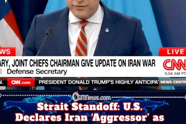 Strait Standoff: U.S. Declares Iran ‘Aggressor’ as Critics Question Who Lit the Fuse
