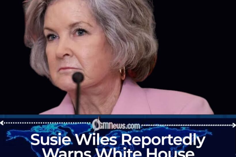 Susie Wiles Demands End to Unauthorized Information Sharing in White House