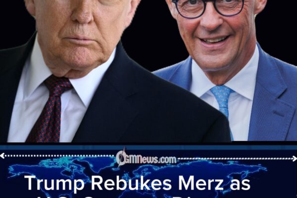 Trump Tells Merz to ‘Fix His Broken Country’ as U.S.-Germany Tensions Deepen Over Troops and Foreign Policy
