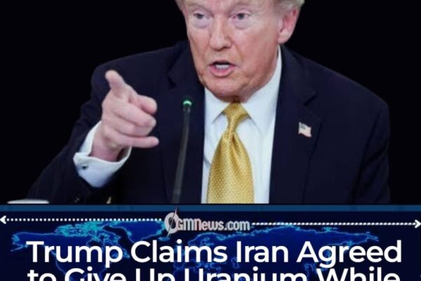 Trump’s Uranium Claims Trigger Fears of Another Political Gamble in the Middle East