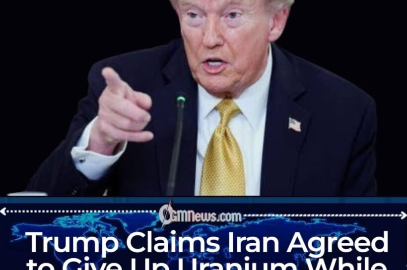 Trump’s Uranium Claims Trigger Fears of Another Political Gamble in the Middle East