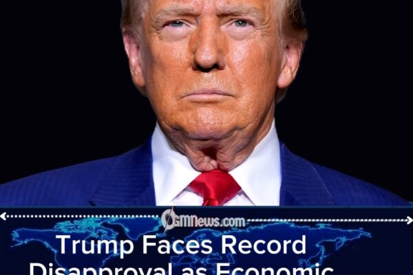 Trump’s Disapproval Rating Hits Record High as Economic Strain and Iran War Weigh on Voters