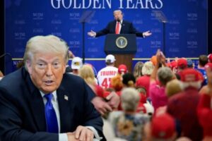 Trump Courts Florida Seniors as Republicans Brace for Difficult Elections