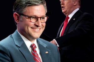 Trump Endorsement Shockwave: Mike Johnson’s “Most Powerful in History” Remark Ignites Questions About Republican Loyalty Politics
