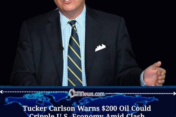 Tucker Carlson Warns High Oil Prices Could Hurt U.S. Economy