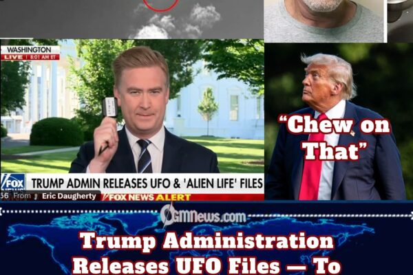 Trump’s UFO “Disclosure” Ignites Fresh Claims of Political Diversion Amid Epstein Questions