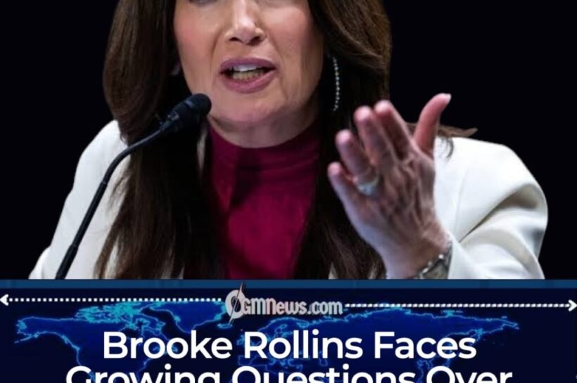 Brooke Rollins Under Pressure as Critics Scrutinize Early Agriculture Moves