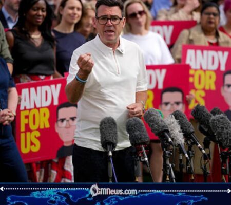 Manchester Mayor Andy Burnham Declares Labour Transition Has Begun