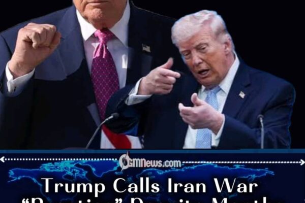 CONFLICT CONFUSION: TRUMP SAYS IRAN WAR ISN’T A WAR, CALLS IT “PRACTICE” AS QUESTIONS MOUNT OVER WHITE HOUSE MESSAGING