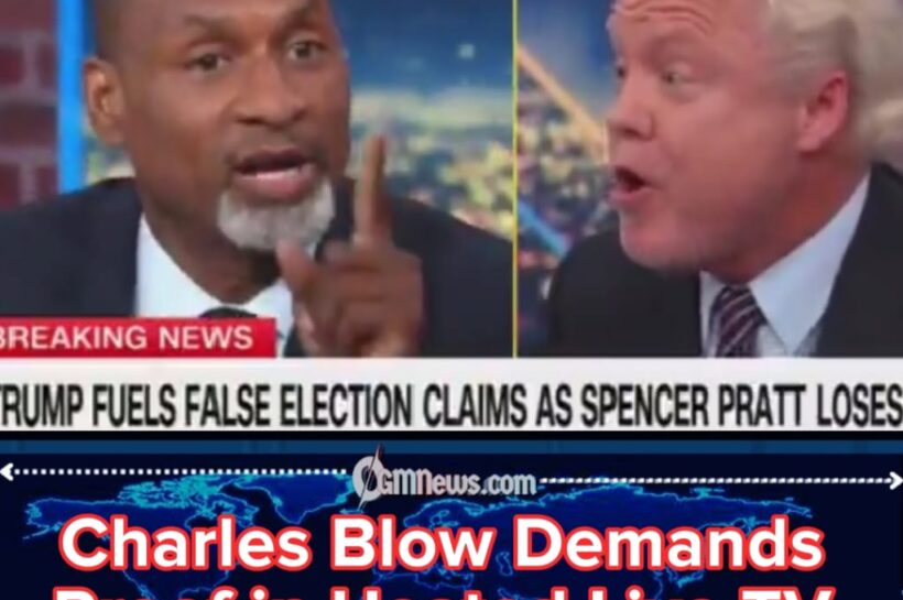 Charles Blow Clashes With Guest Over Unverified Election Claims on CNN
