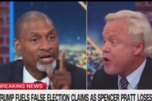 Charles Blow Clashes With Guest Over Unverified Election Claims on CNN