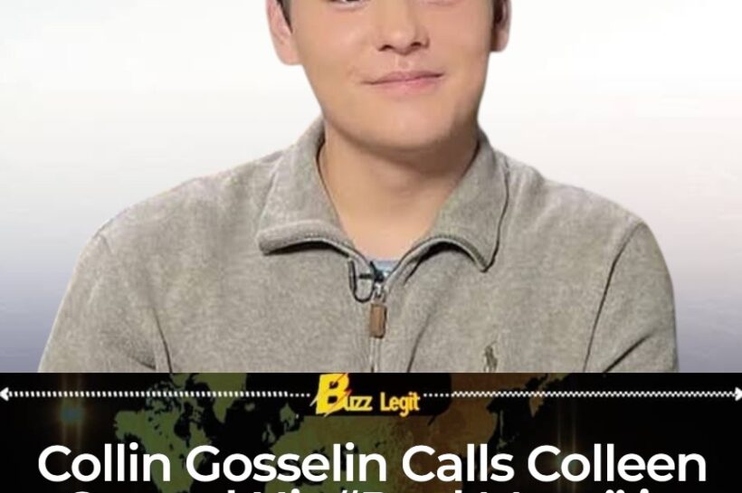Collin Gosselin Shares Heartfelt Message About Woman Who Supported Him