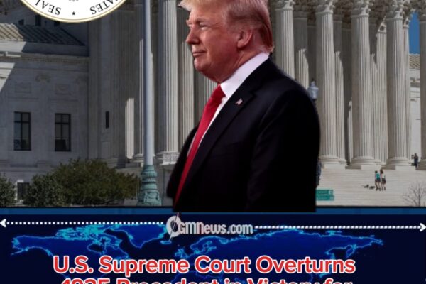 President Donald Trump Wins Historic Supreme Court Battle That Expands White House Power