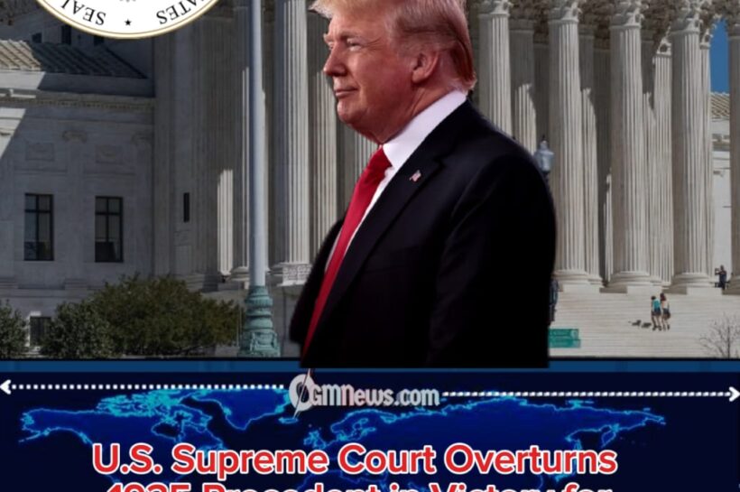 President Donald Trump Wins Historic Supreme Court Battle That Expands White House Power