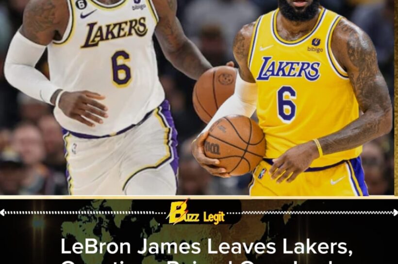 Exit Saga: LeBron James Shocks NBA World as Los Angeles Lakers Tenure Officially Nears End After Eight Seasons