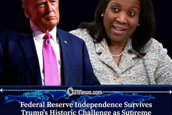 Federal Reserve Wins Key Court Battle as Supreme Court Blocks Trump's Bid to Remove Lisa Cook