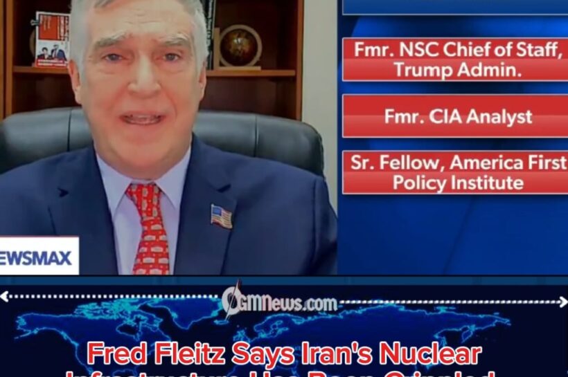 Fred Fleitz Declares Iran's Nuclear Program "Dead" After Major Setbacks
