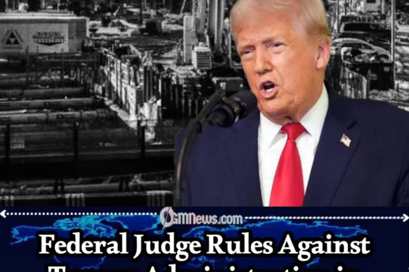 GATEWAY TUNNEL: FEDERAL JUDGE DELIVERS STUNNING REBUKE TO TRUMP ADMINISTRATION AFTER RULING FUNDING FREEZE VIOLATED FEDERAL LAW