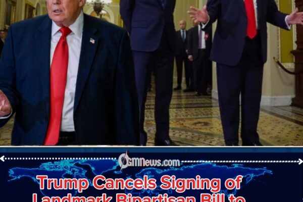 Housing Costs Bill in Chaos as Trump Cancels Signing Minutes Before Capitol Ceremony