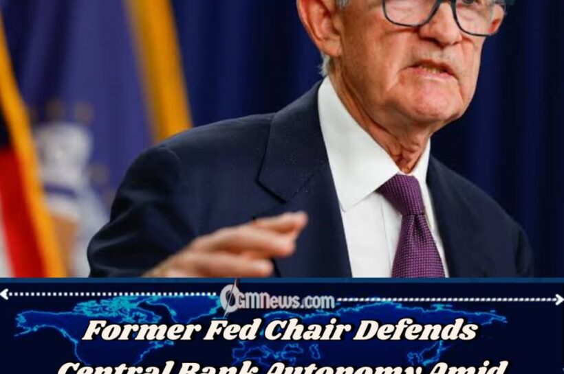 Powell Says Public Trust Depends on Independence Monetary Policy