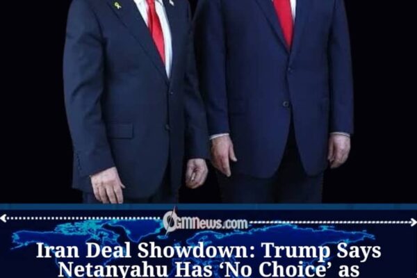 Iran Deal: Trump Says Netanyahu Must Accept Any U.S.-Brokered Agreement