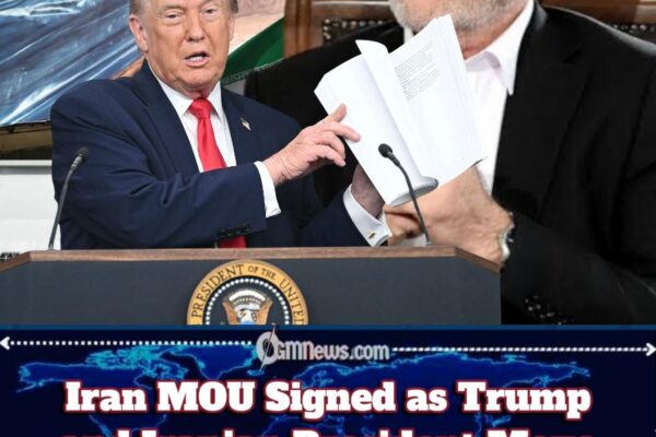 Iran MOU Bombshell: Trump’s Surprise Deal With Tehran Sparks Hope, Doubt, and a Thousand New Questions