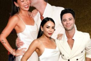 WHITE HOT OR WELL-PLANNED? JANEL PARRISH AND SASHA FARBER’S MONOCHROME DEBUT SPARKS STAGED-ROMANCE DEBATE