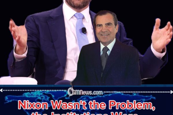 Vice President JD Vance Says Richard Nixon's Legacy Deserves a Second Look