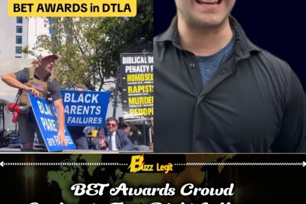 Jake Lang’s Racist BET Awards Stunt Backfires as Viral Confrontation Sparks National Debate