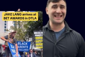 Jake Lang’s Racist BET Awards Stunt Backfires as Viral Confrontation Sparks National Debate