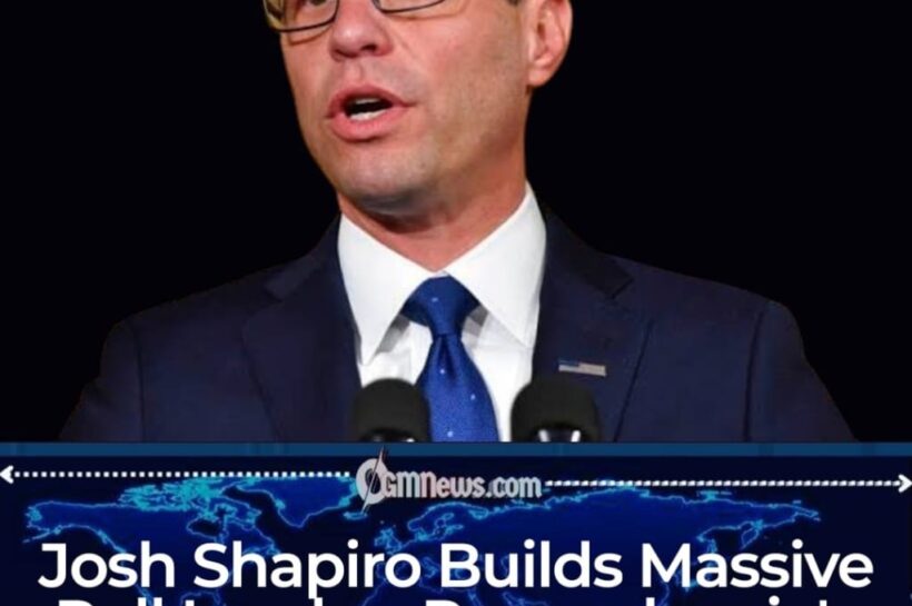 Josh Shapiro Commands 25-Point Advantage, Leaving Rivals Facing Tough Questions